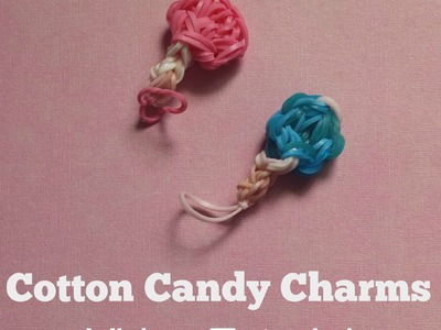 Rainbow Loom Cotton Candy Charms