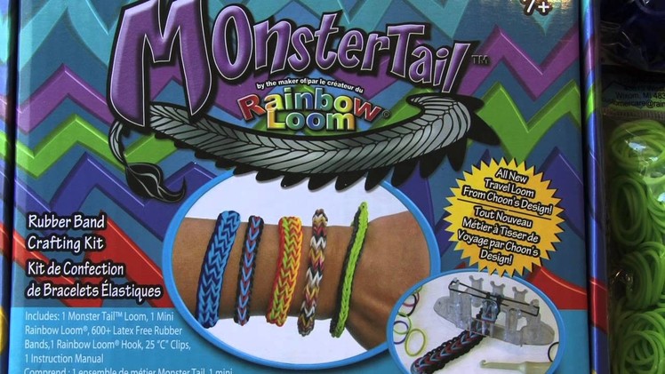 RAINBOW LOOM MONSTER TAIL GIVEAWAY