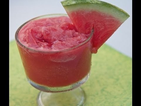Real Fruit Watermelon Slushy - Easy. Healthy. Yummy.