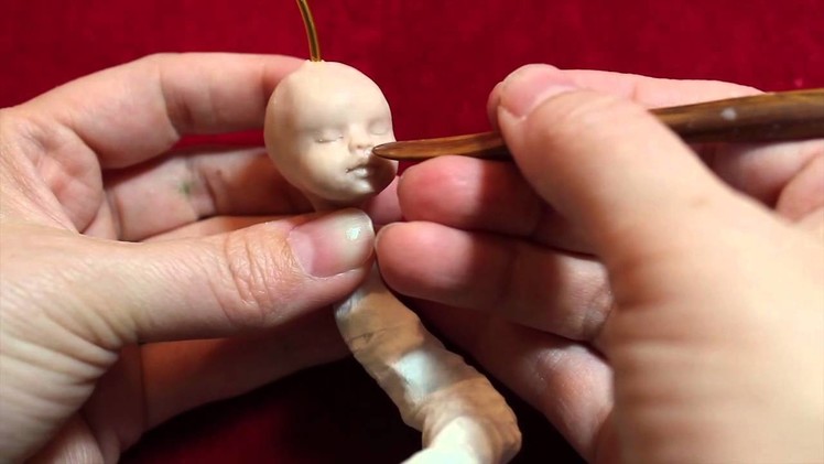 Sculpt a Baby Face - Go from scary to adorable in just 15 minutes! (Real-time video) HD