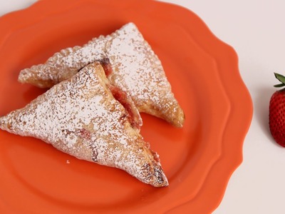 Strawberries and Cream Turnovers Recipe - Laura Vitale - Laura in the Kitchen Episode 583