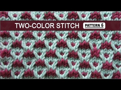 Two-color Stitch Pattern #6