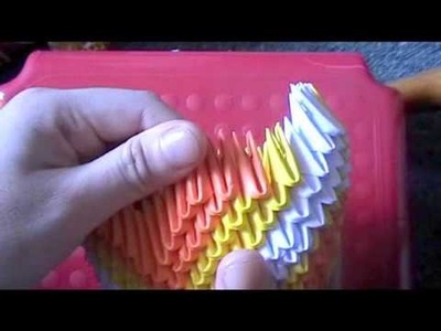 3D origami: koi fish part 3