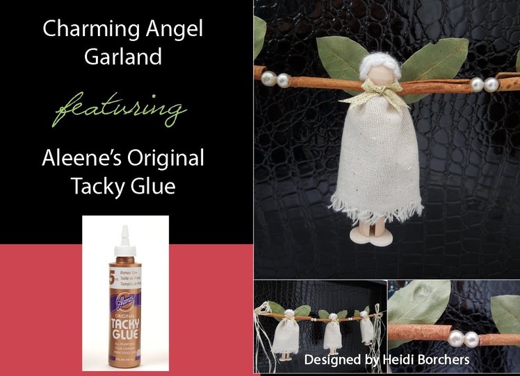 Aleene's Charming Cinnamon Angel Garland by EcoHeidi Borchers
