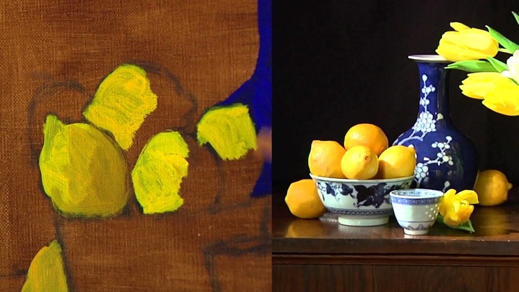 Art of Painting Flowers in Oil with Claudia Seymour