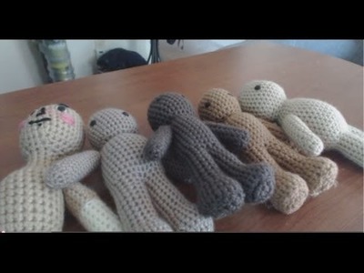 Basic Amigurumi Crochet Doll Tutorial Part 1