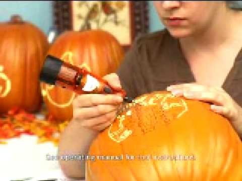 Carving a Pumpkin: Dremel Rotary Tool