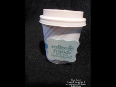 Coffee Cup Treat Holder