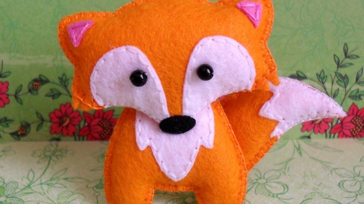 Create a Cute Felt Fox Brooch - DIY Crafts - Guidecentral