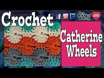 Crochet - 1 Catherine Wheel Stitch  - Starting A Blanket