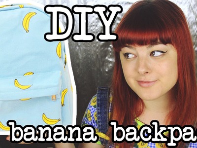 DIY Banana Backpack | Make Thrift Buy #9