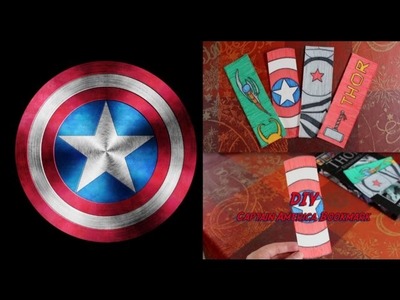 DIY : Captain America Bookmark | Marvel Comics