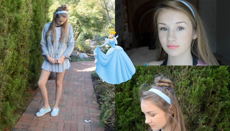 DIY Cinderella Halloween Costume (Hair, Makeup, & Outfit)