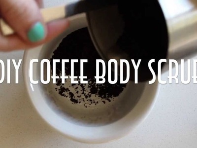 DIY Coffee Body Scrub - Cinnamon, Coconut Oil, Vanilla (Frank Body Scrub Inspired) | Savannahxoh