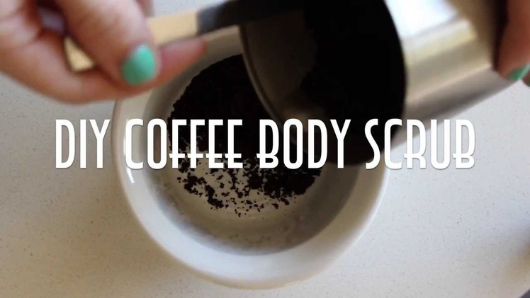 DIY Coffee Body Scrub - Cinnamon, Coconut Oil, Vanilla (Frank Body Scrub Inspired) | Savannahxoh
