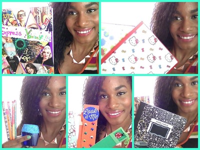 DIY Cute & Easy School Supplies: Chalkboard & Tumblr Inspired Notebooks,Folders, Pencils & More! ♡