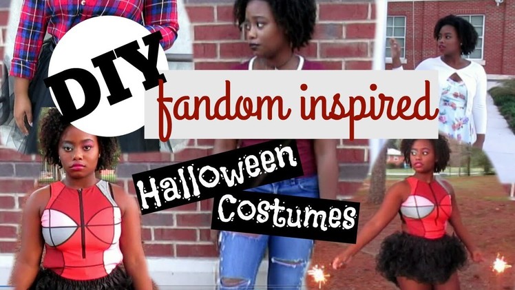 DIY Fandom Inspired Halloween Costumes | Trinity Faith