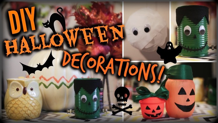 DIY Halloween Decorations!! CHEAP & EASY