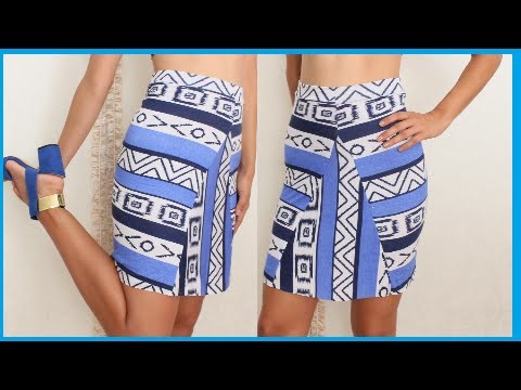 DIY: How to Make Triangle Skirt- HIghwaisted