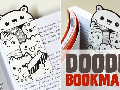 DIY ~ Mini Doodle Bookmark