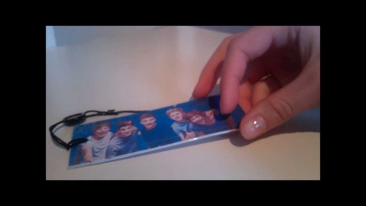 DIY One Direction Bookmark Of Price Tag