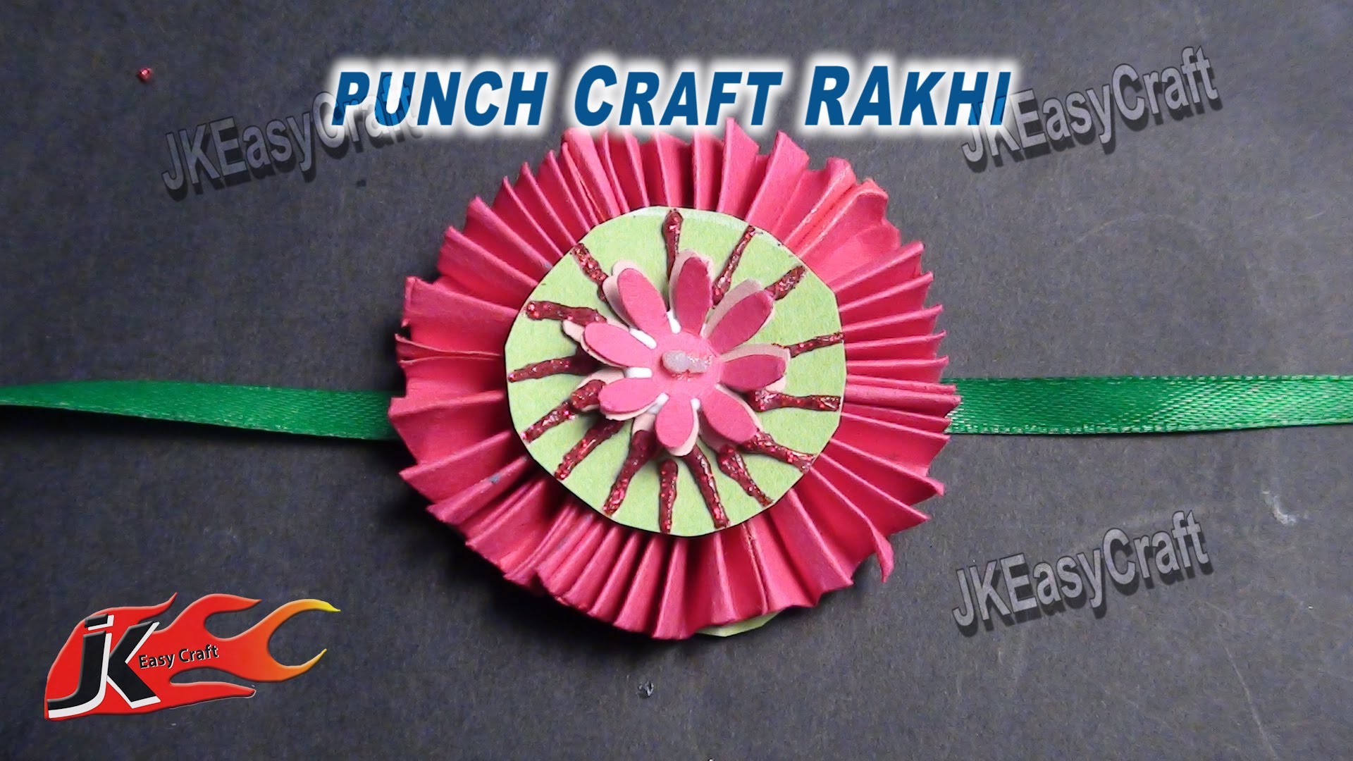 DIY Paper Rakhi for Raksha Bandhan | How to make |JK Easy Craft for kids 030