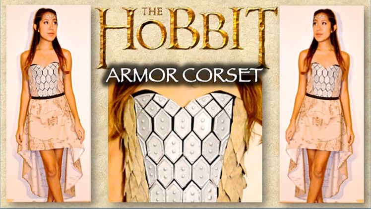DIY The Hobbit Inspired Corset. Costume- {The Lord of the Rings}