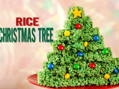 Easy Rice Christmas Tree | Rice Krispies Treats