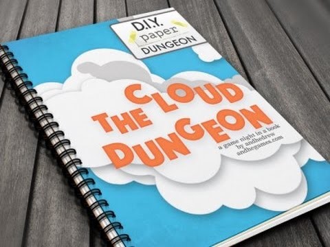 GamingNight:The Cloud Dungeon: D.I.Y. paper craft RPG game