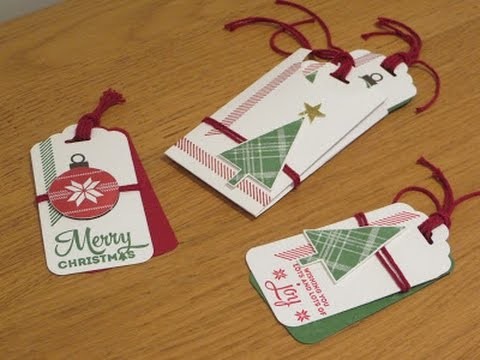 Gift Tag Set and Wallet Tutorial using Lots Of Joy by Stampin' Up