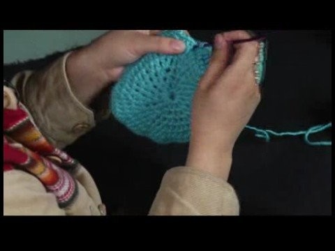 How to Crochet a Hat : Crocheting a Hat: Finishing Row 7
