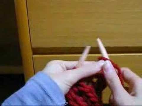How to knit a neck warmer