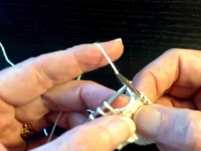 How to Knit Short Row Heal with W&T (wrap and turn)