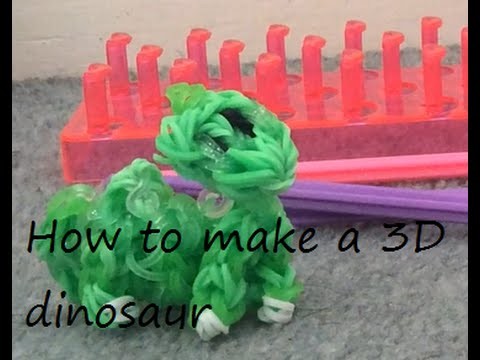 How to make a 3D dinosaur loom   Mooey Madness Part 1