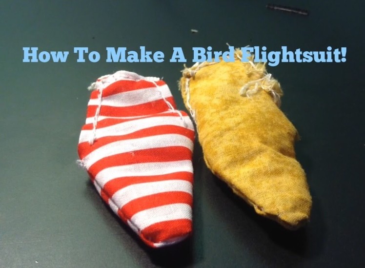 How To Make A Bird Flightsuit!