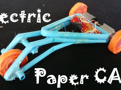 How to make a electric Car using Paper | Creative Toy