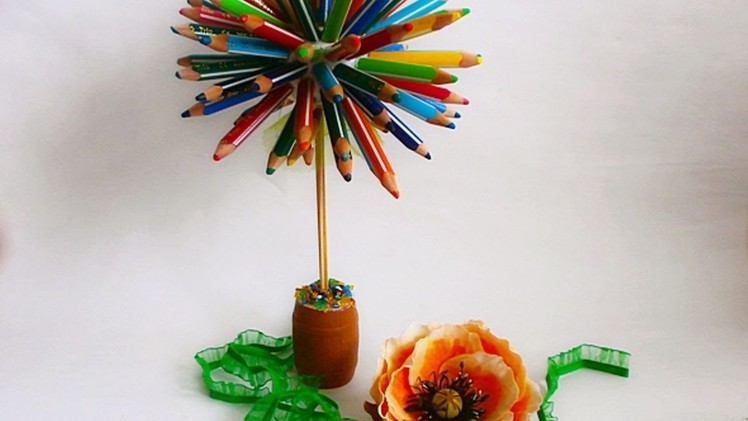 How To Make A Topiaria Of Colored Pencils - DIY Crafts Tutorial - Guidecentral