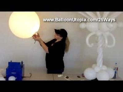 How to Put a Lightbulb Inside of a Balloon