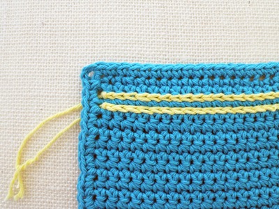 How To Surface Crochet Left Hand