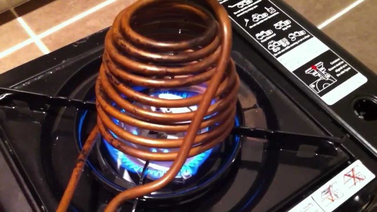 Instant Warm Water System for Camping.
