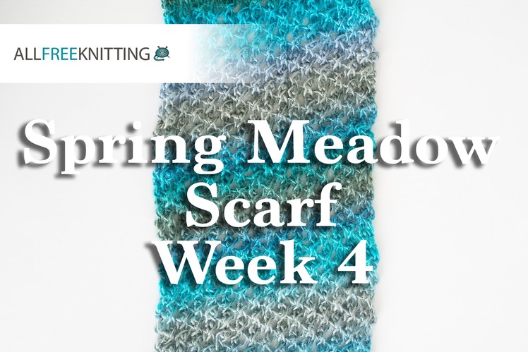 Knit Along: Spring Meadow Scarf Week 4