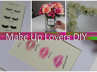 Make Up Lovers DIY Room Decor