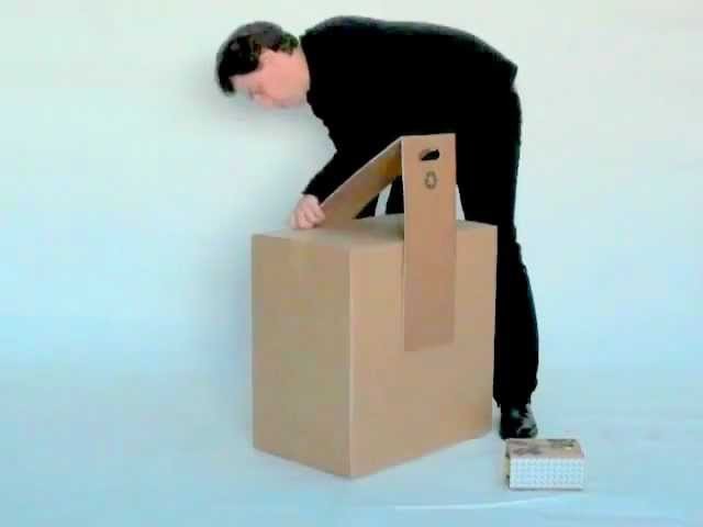 Move-it Cardboard Wheels and Handle
