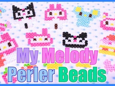My Melody Perler Bead Kit