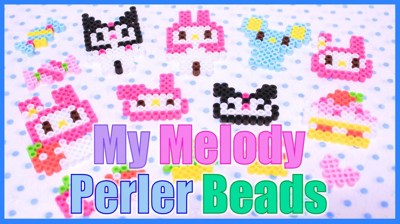 My Melody Perler Beads