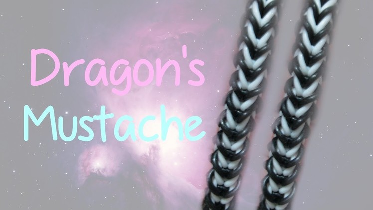 NEW Rainbow Loom Reversible Dragon's Mustache Bracelet Tutorial| How to