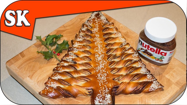 NUTELLA CHRISTMAS TREE – Tear and Share Bread
