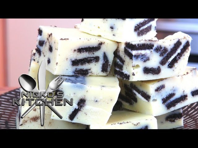 Oreo White Chocolate Fudge - Video Recipe