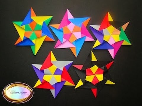 Origami Maniacs 82: 60 Degrees Star