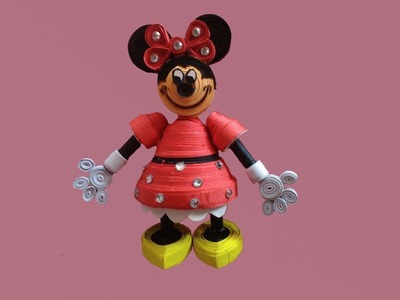 Paper quilling : How to make 3D Disney